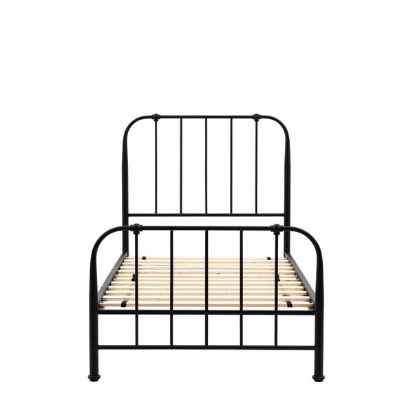 Ghedi Sandro Single Bedstead Black — SantoLusso®
