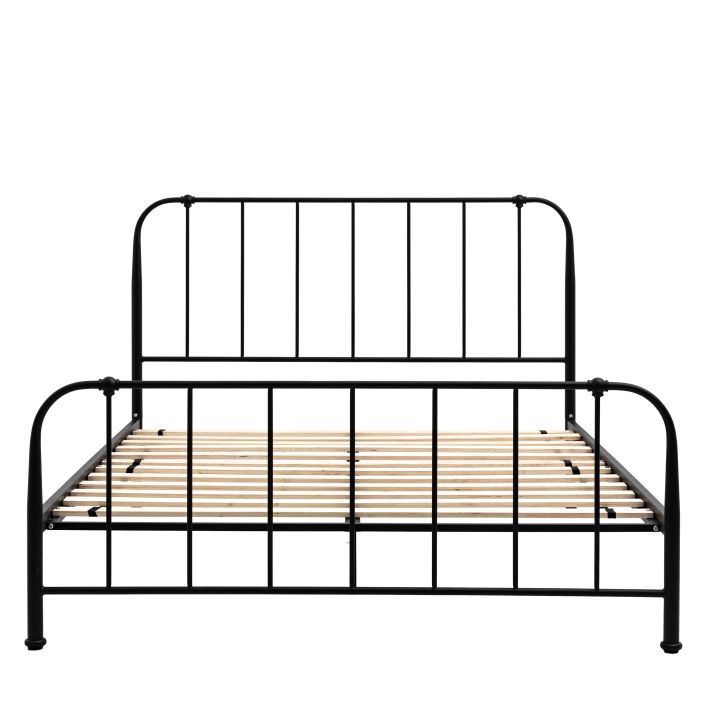 Ghedi Sandro King Bedstead Black — SantoLusso®