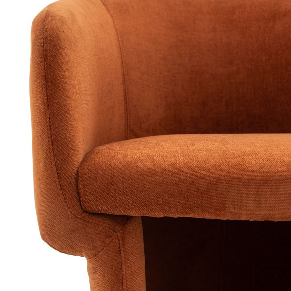 Ghedi Genzi Dining Chair Rust — SantoLusso®