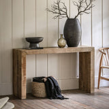 Ghedi Zalme Console Natural — SantoLusso®