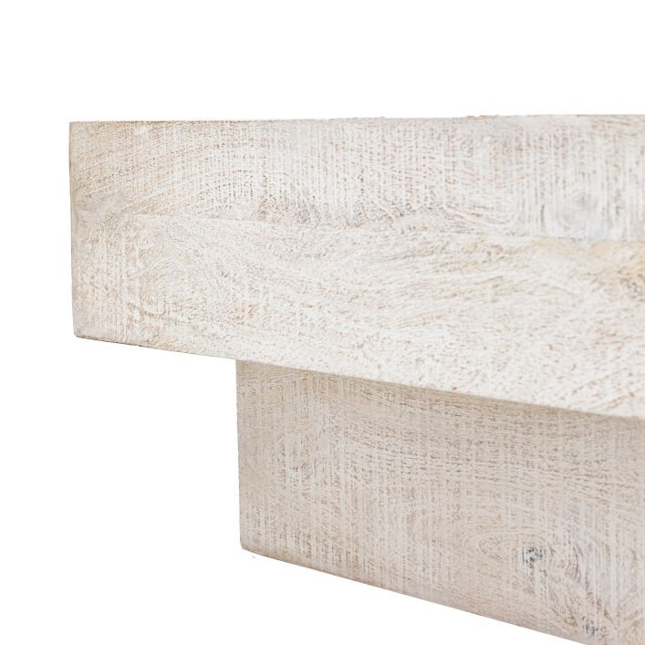 Ghedi Zalme Coffee Table Whitewash — SantoLusso®