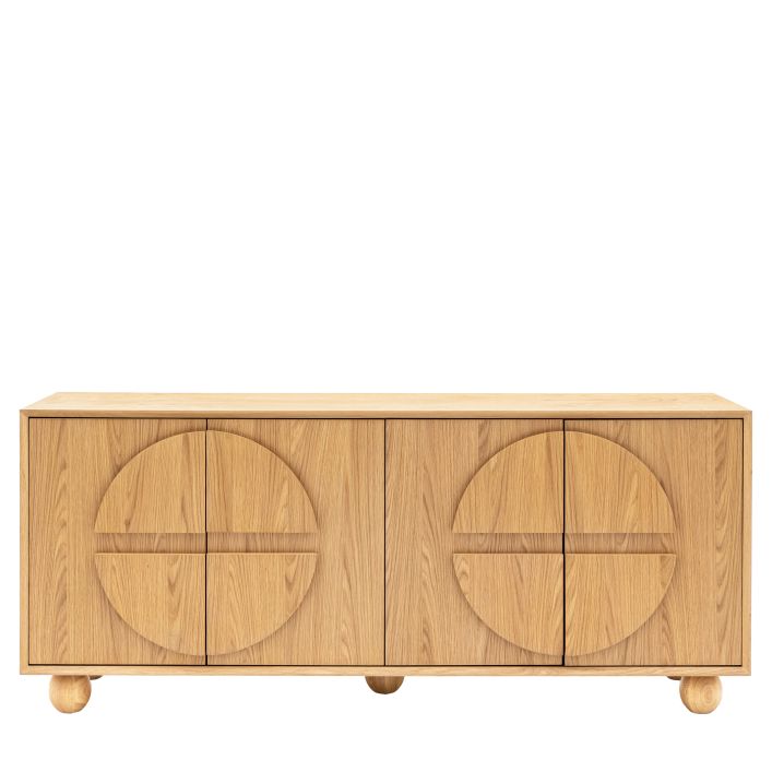 Ghedi Metrico 4 Door Sideboard — SantoLusso®