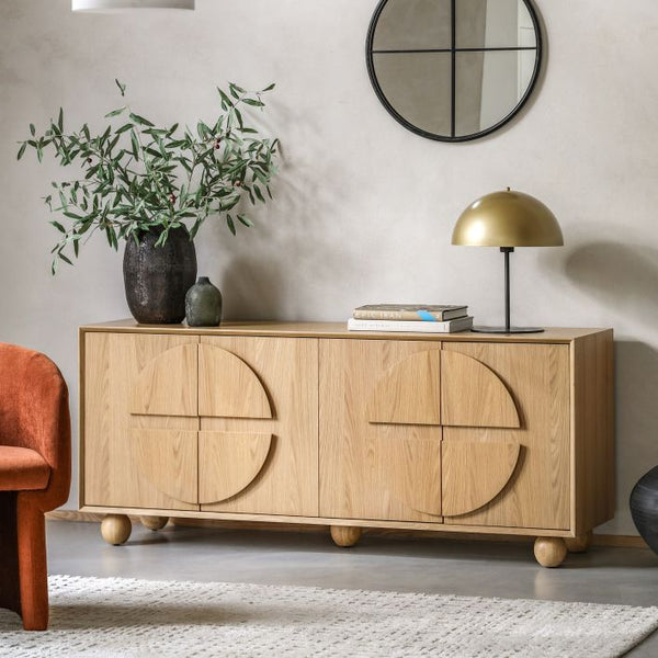 Ghedi Metrico 4 Door Sideboard — SantoLusso®