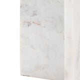 Ghedi Oresto Side Table White — SantoLusso®