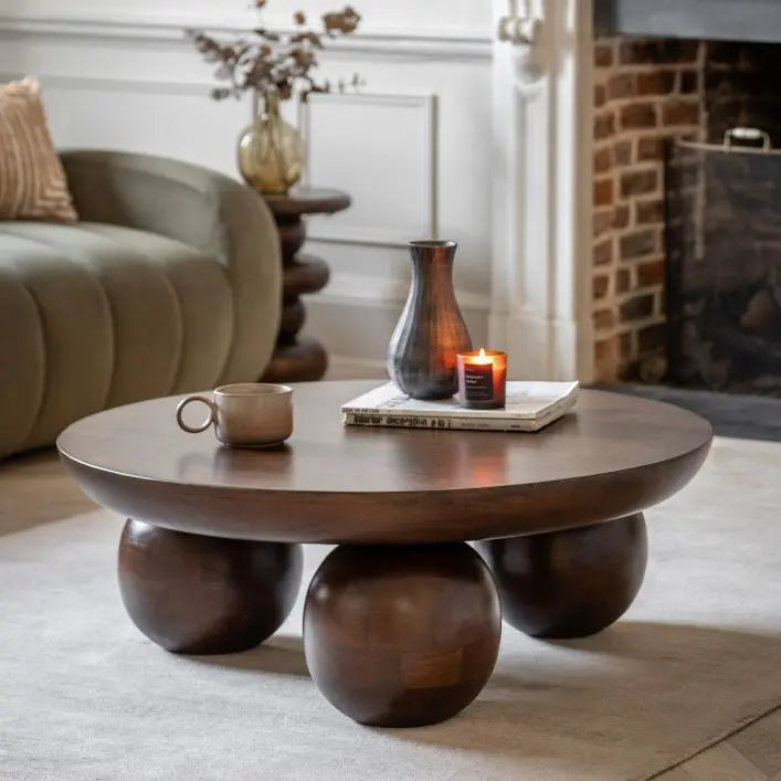 Ghedi Ionnova Round Coffee Table — SantoLusso®