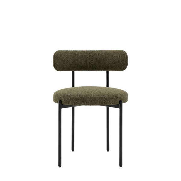 Ghedi Abram Dining Chair Green 2pk — SantoLusso®