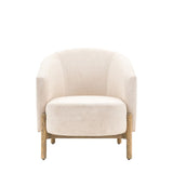 Ghedi Annatto Armchair Natural — SantoLusso®