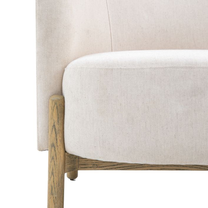 Ghedi Annatto Armchair Natural — SantoLusso®
