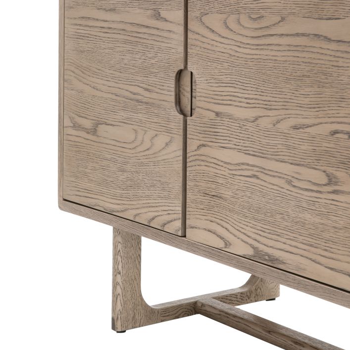 Ghedi Gianno 4 Door Sideboard Smoked — SantoLusso®