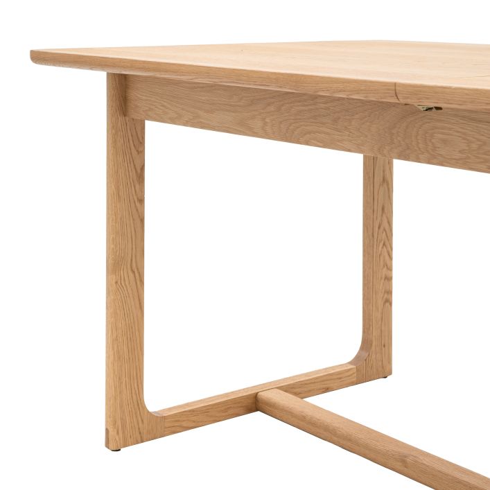 Ghedi Gianno Extending Dining Table Natural — SantoLusso®