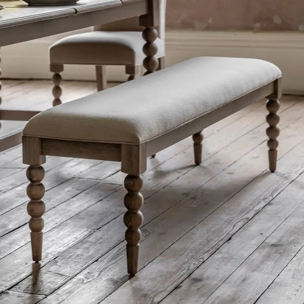 Ghedi Jacob Dining Bench — SantoLusso®