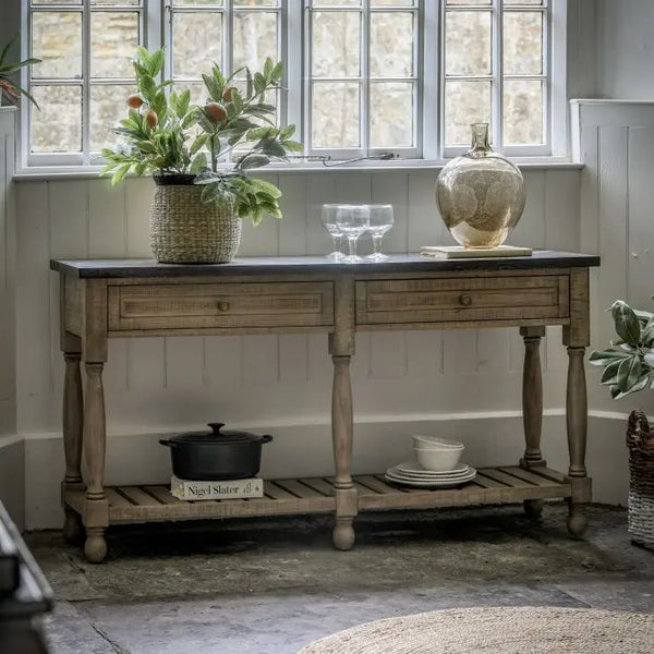 Ghedi Bellassi 2 Drawer Console — SantoLusso®