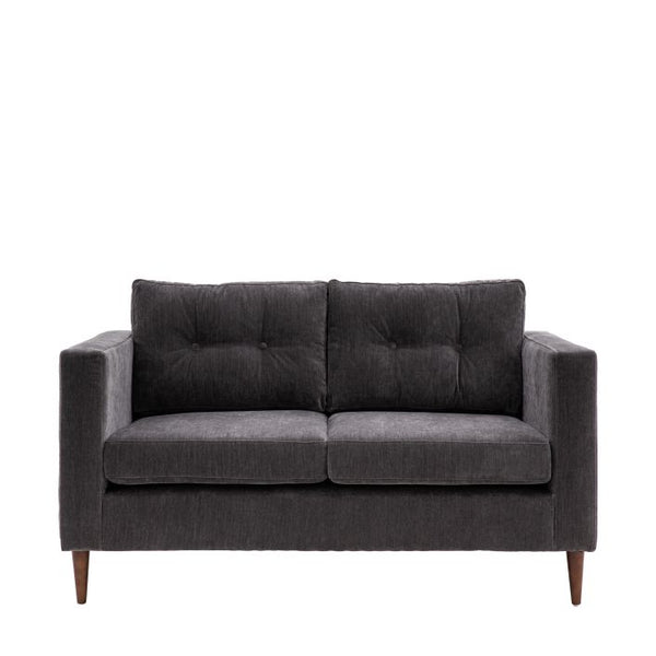 Ghedi Lorna Sofa 2 Seater Charcoal — SantoLusso®