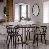 Ghedi Gianno Folding Dining Table Smoked — SantoLusso®