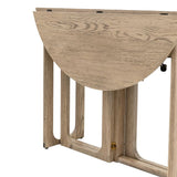 Ghedi Gianno Folding Dining Table Smoked — SantoLusso®