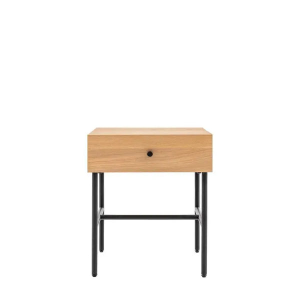 Ghedi Josiah 1 Drawer Bedside Table — SantoLusso®