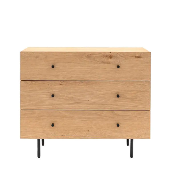 Ghedi Josiah 3 Drawer Chest — SantoLusso®