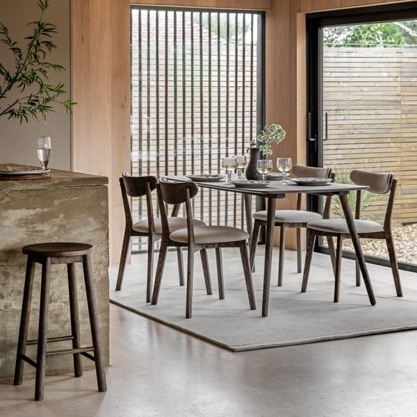 Ghedi Girola Dining Table Large Smoked — SantoLusso®