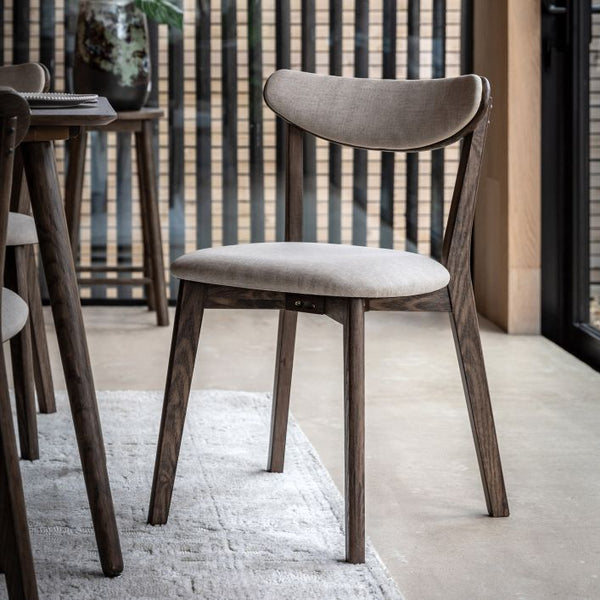 Ghedi Girola Dining Chair Smoked 2pk — SantoLusso®
