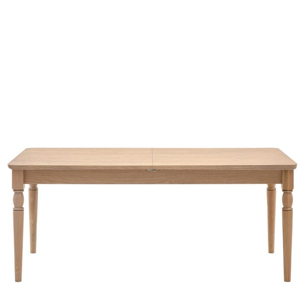 Ghedi Ivo Non Grooved Extending Dining Table Oak — SantoLusso®