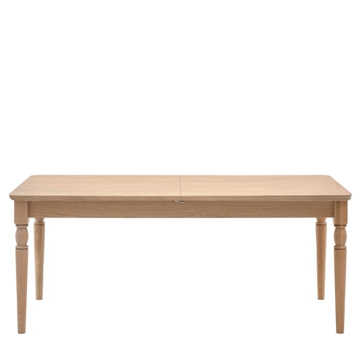 Ghedi Ivo Non Grooved Extending Dining Table Oak — SantoLusso®