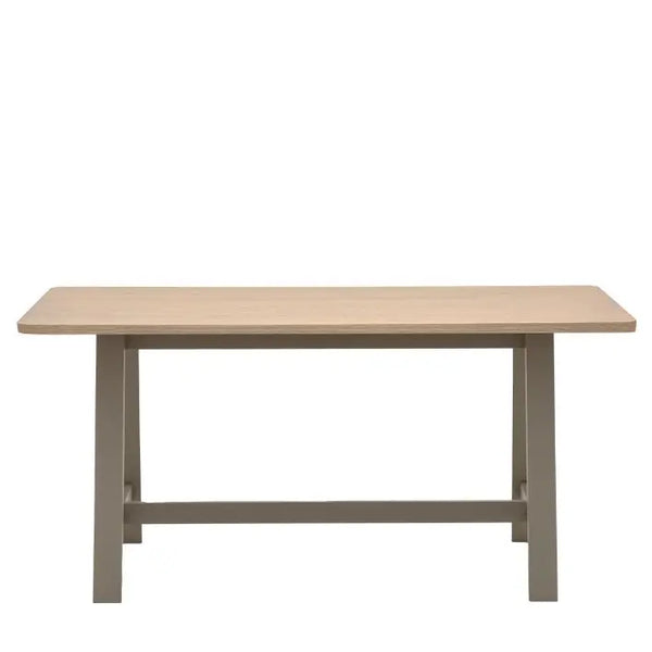 Ghedi Ivo Non Grooved Trestle Table Prairie — SantoLusso®