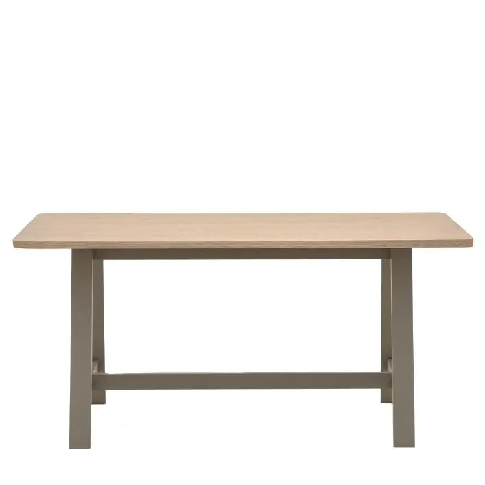 Ghedi Ivo Non Grooved Trestle Table Prairie — SantoLusso®