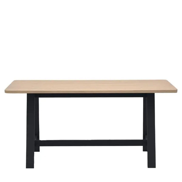 Ghedi Ivo Non Grooved Trestle Table Meteor — SantoLusso®