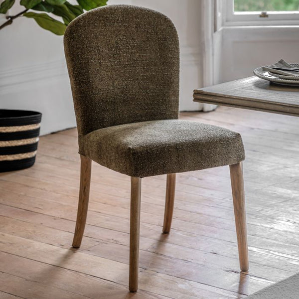 Ghedi Lutta Dining Chair Moss Green 2pk — SantoLusso®
