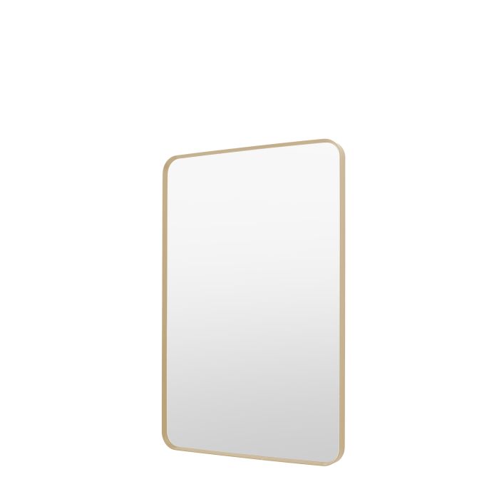 Ghedi Rivagli Rectangle Mirror Gold — SantoLusso®