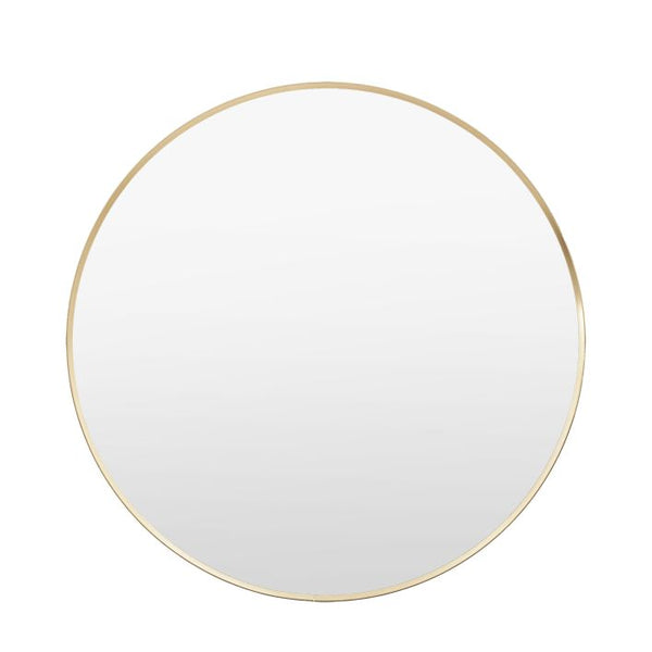 Ghedi Rivagli Large Round Mirror Gold — SantoLusso®