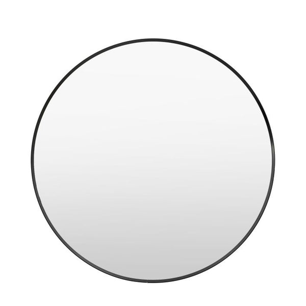 Ghedi Rivagli Large Round Mirror Black — SantoLusso®