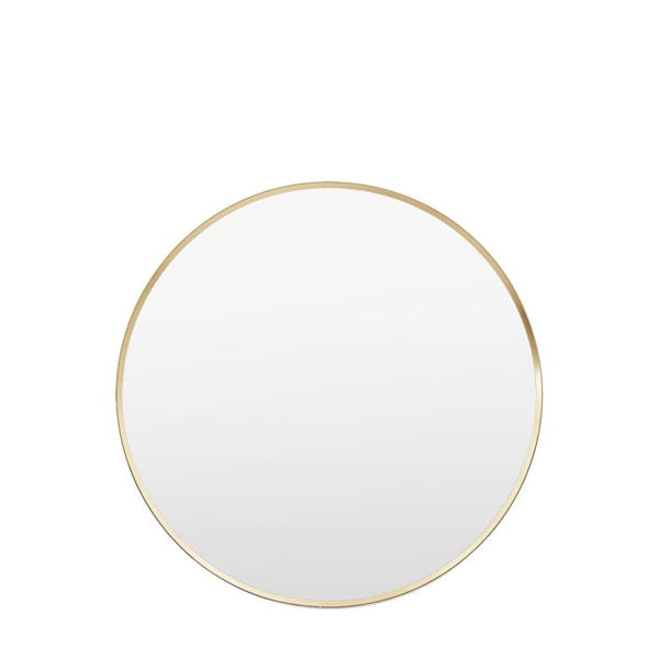 Ghedi Rivagli Round Mirror Gold — SantoLusso®