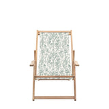Ghedi Ippazio Deck Chair Verde Flora — SantoLusso®