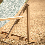 Ghedi Ippazio Deck Chair Verde Flora — SantoLusso®