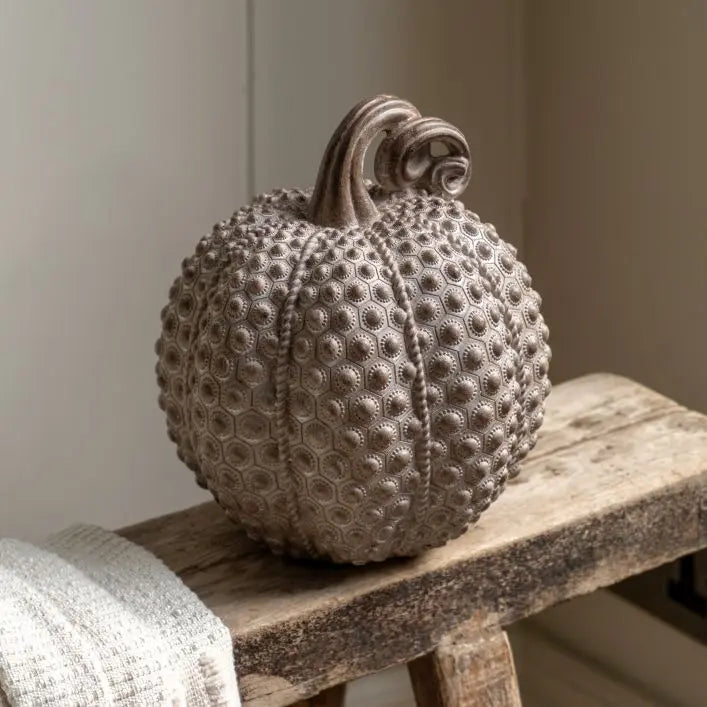 Ghedi Resin Pumpkin Natural — SantoLusso®