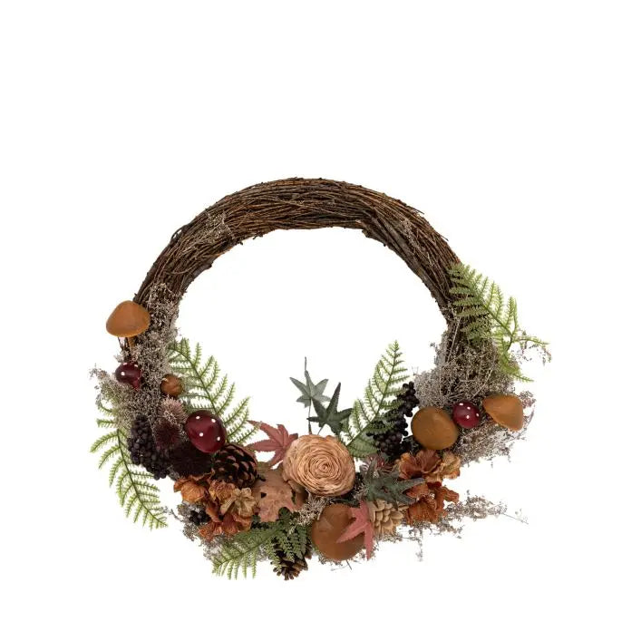 Ghedi Half Flow Wreath Rust — SantoLusso®