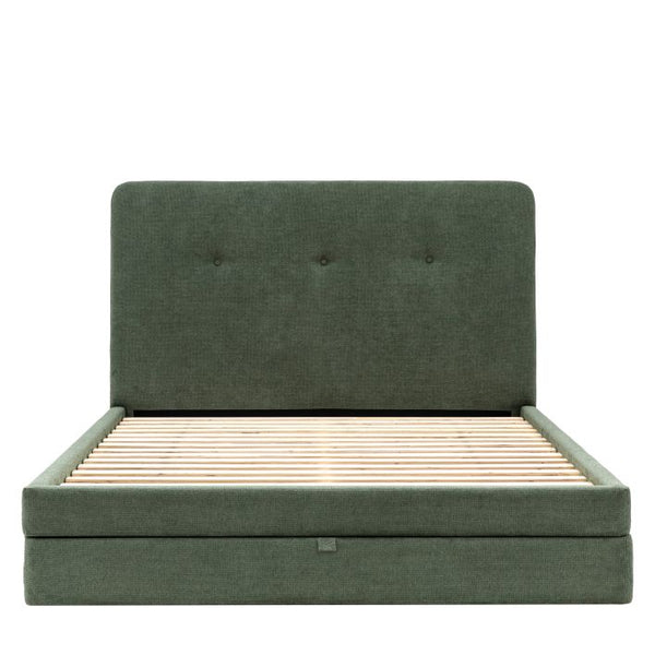 Ghedi Teziano 2 Drawer Bedstead King Green — SantoLusso®