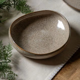 Ghedi Speckle Glaze Pasta Bowl Oatmeal 4pk — SantoLusso®