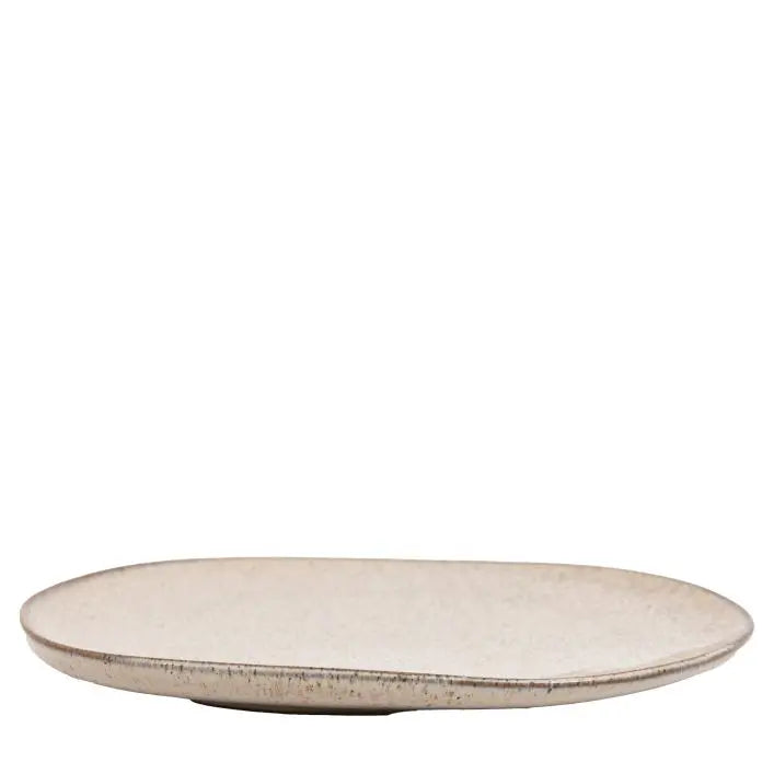Ghedi Speckle Glaze Dinner Plate Oatmeal 4pk — SantoLusso®