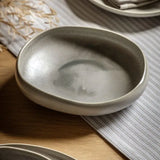 Ghedi Pebble Glaze Pasta Bowl Dove Grey 4pk — SantoLusso®