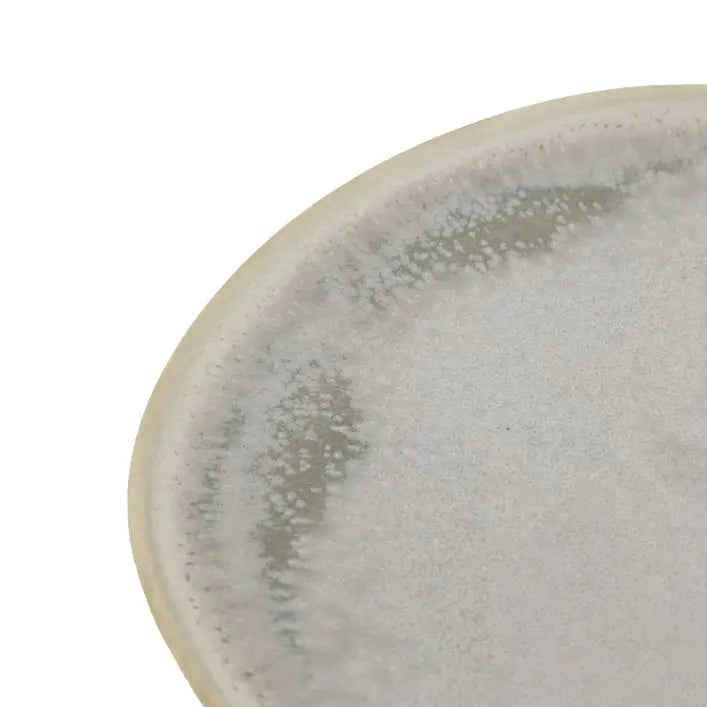 Ghedi Pebble Glaze Side Plate Dove Grey 4pk — SantoLusso®