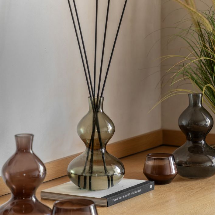 Ghedi Glass Diffuser Green Lime Basil & Mandarin — SantoLusso®