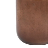 Ghedi Glass Filled Candle Large Brown Pomegranate — SantoLusso®