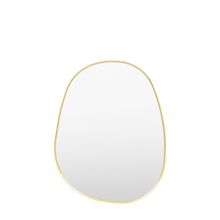 Ghedi Rivagli Pebble Mirror Gold Small — SantoLusso®