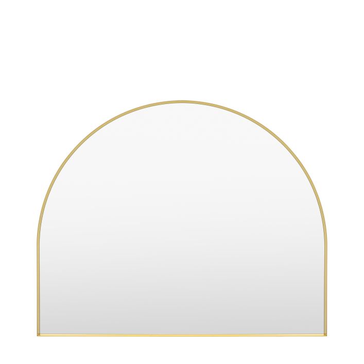 Ghedi Rivagli Overmantle Mirror Gold — SantoLusso®