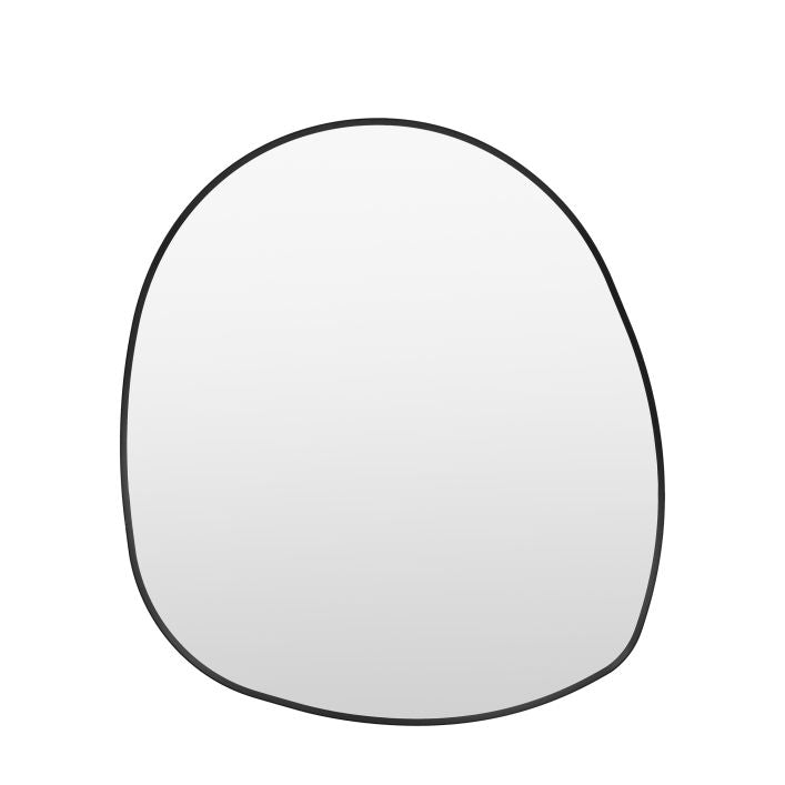 Ghedi Rivagli Pebble Mirror Black Large — SantoLusso®