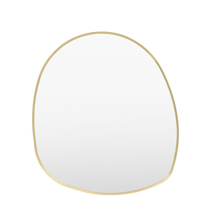 Ghedi Rivagli Pebble Mirror Gold Large — SantoLusso®