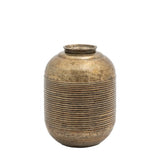 Ghedi Kasai Metal Vase Small — SantoLusso®