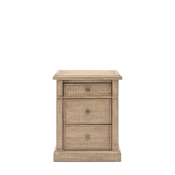 Ghedi Bellassi 3 Drawer Bedside — SantoLusso®